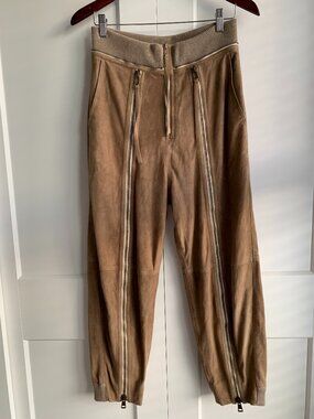 CHLOE SUEDE PANT SIZE M